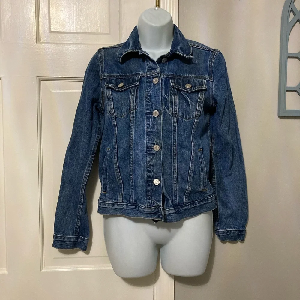 GAP Dark Blue Jean Jacket - Picture 1 of 4